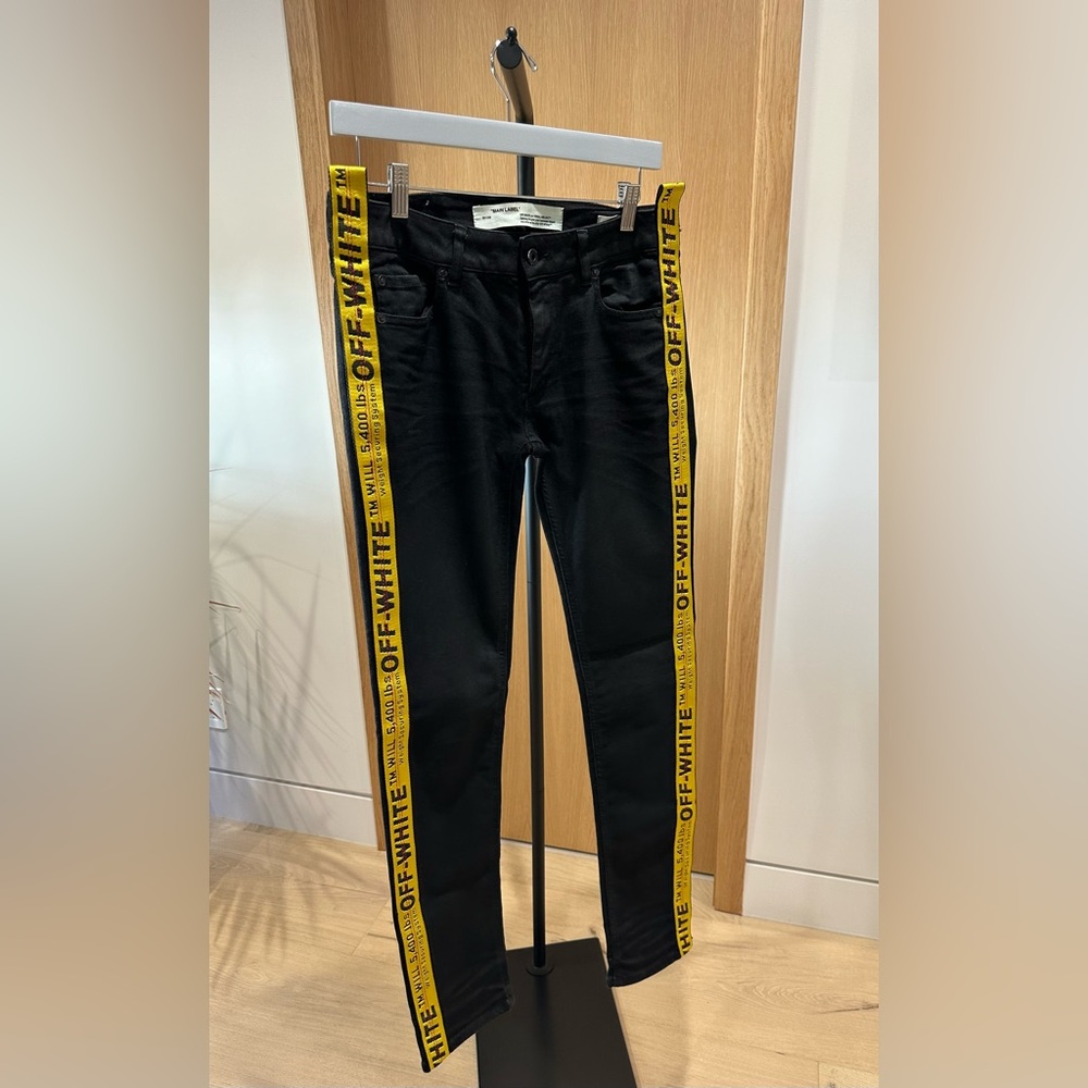 OFF-WHITE SLIM JEAN